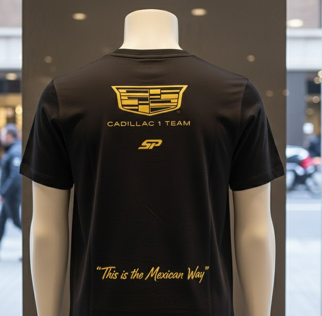 Playera Cadillac F1 2026 Checo Perez - Comprar Online México - Diseño Exclusivo